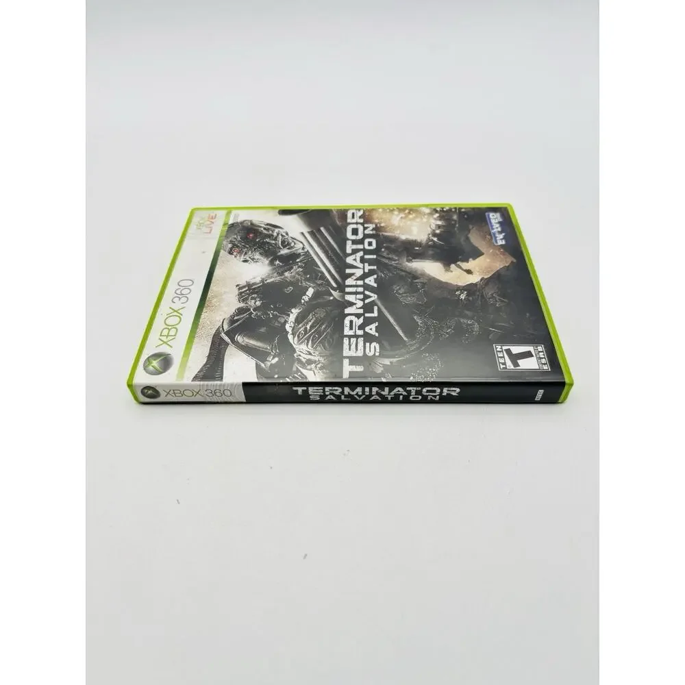 Terminator Salvation Xbox 360 Action Shooter Game CIB Complete Tested Works VG